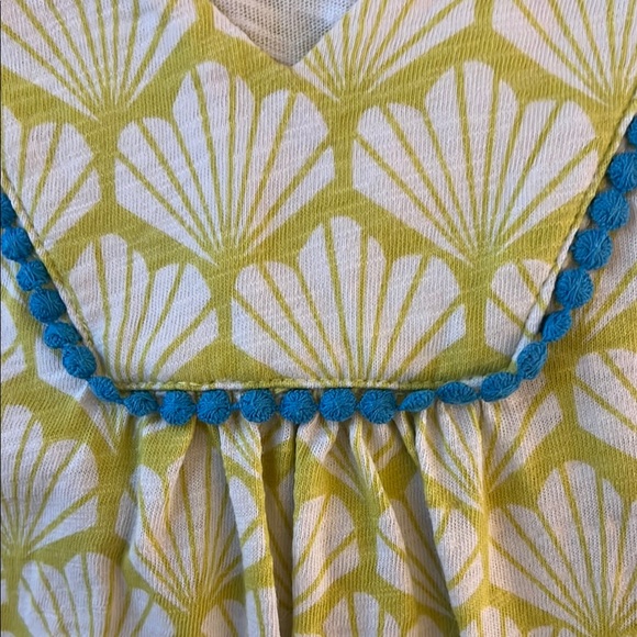 Bode Lime Green and White Chemise - Picture 2 of 2